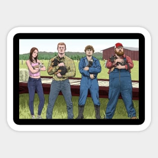 LetterKenny Cartoons Sticker